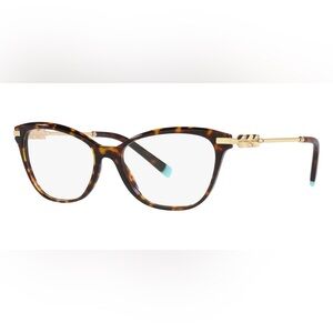 TIFFANY & CO.  Eyeglass Frames – Tortoise/Gold – 54mm